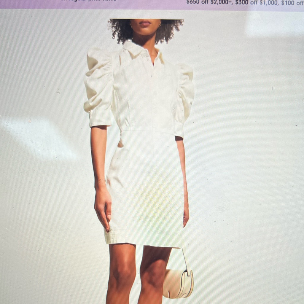 Frame Denim Dress New With Tags From Neiman Marcus.